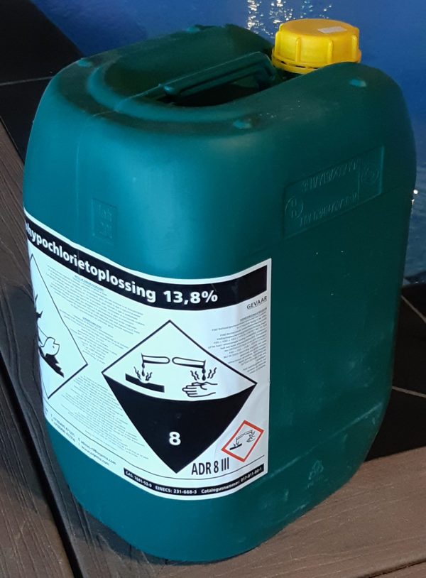 Can chloor 20 ltr